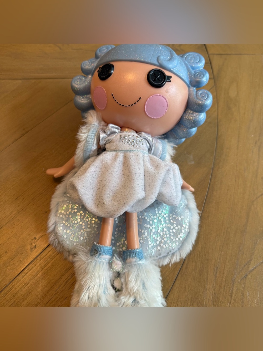 Lalaloopsy Ivory Ice Crystals Holiday Collector Doll 2012 Snow Winter Furry Boot